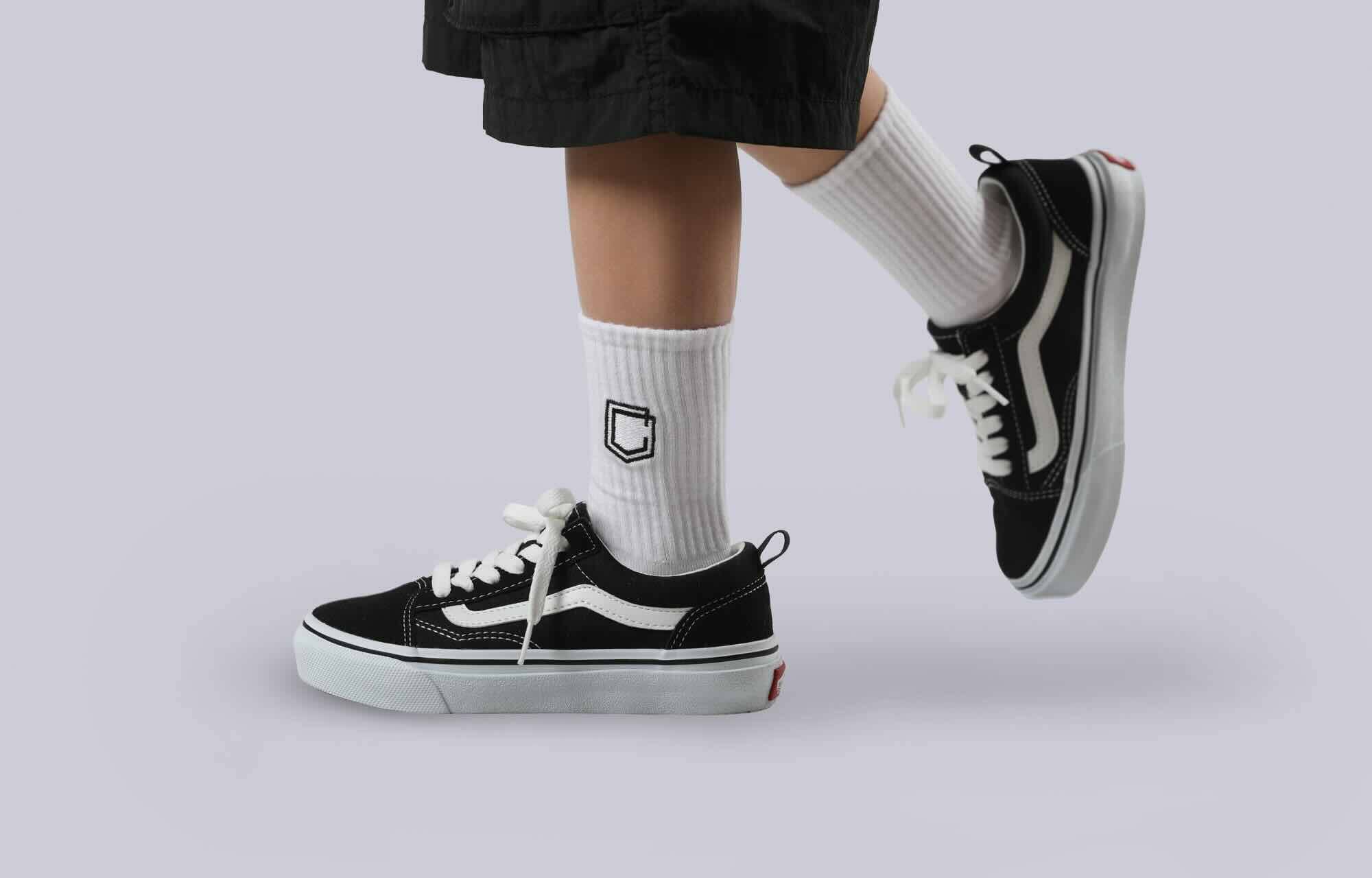 CALCETINES COMMENCAL KIDS SHIELD WHITE image large number 1