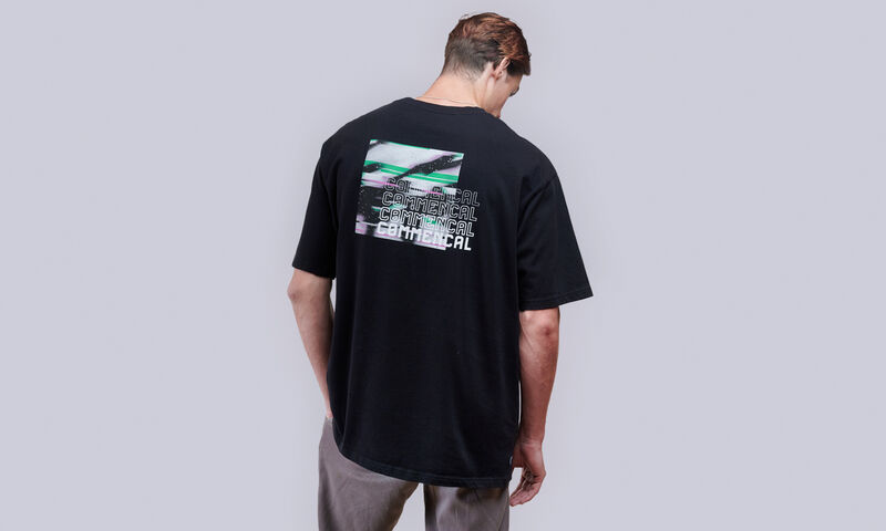 T-SHIRT COMMENCAL LOOSE FIT SURREALISTIC BLACK