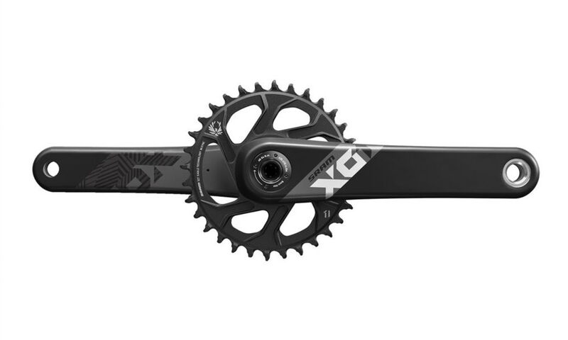 SRAM X01 EAGLE BOOST BLACK CRANKSET 170MM 34T