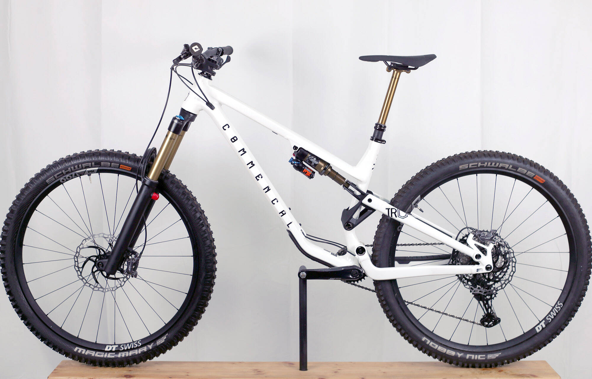 COMMENCAL META TR V4 SIGNATURE PURE WHITE - L (22124203) image large number 4