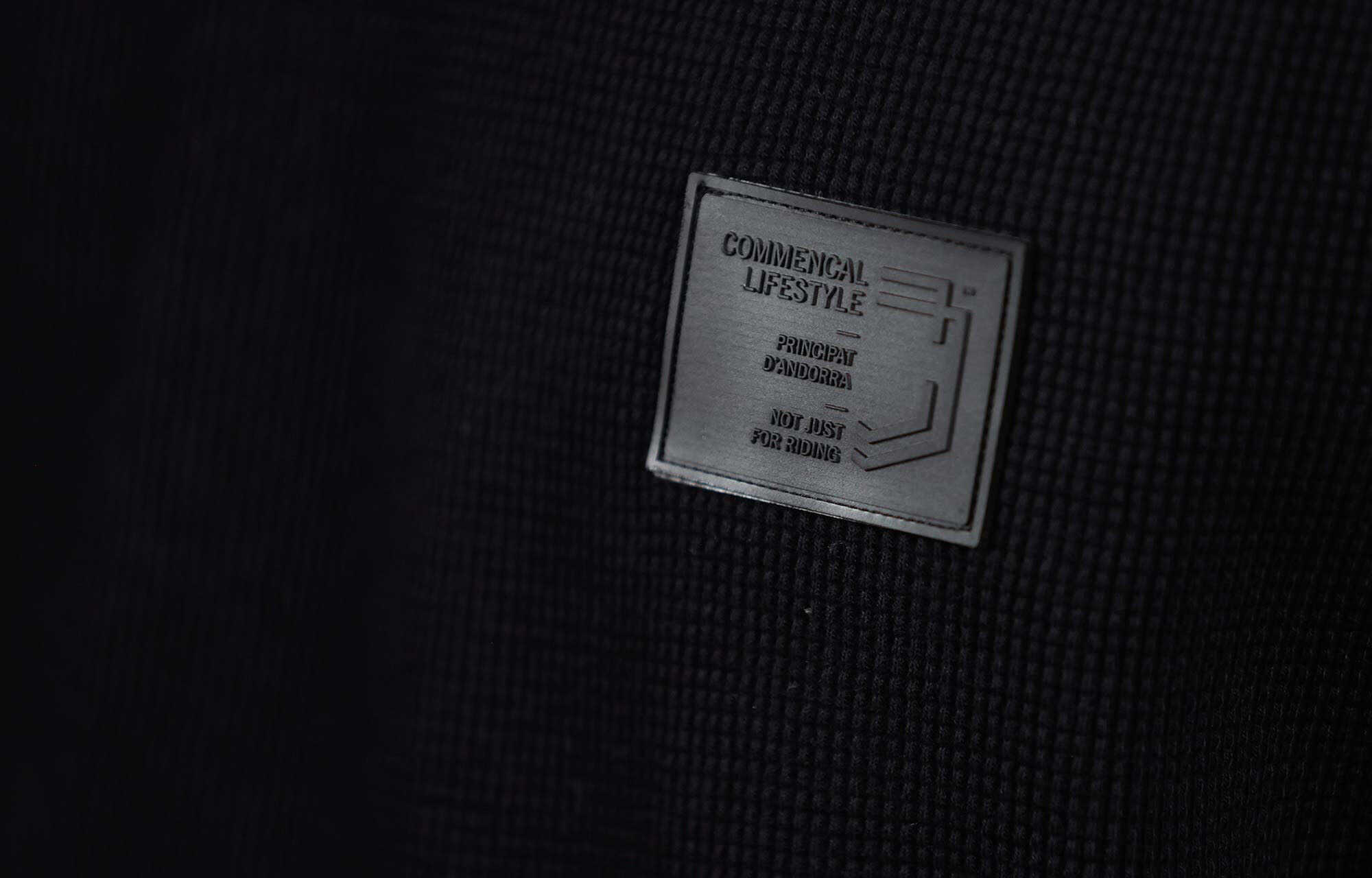 SUDADERA COMMENCAL LIGHT LOOSE FIT BLACK image large number 2