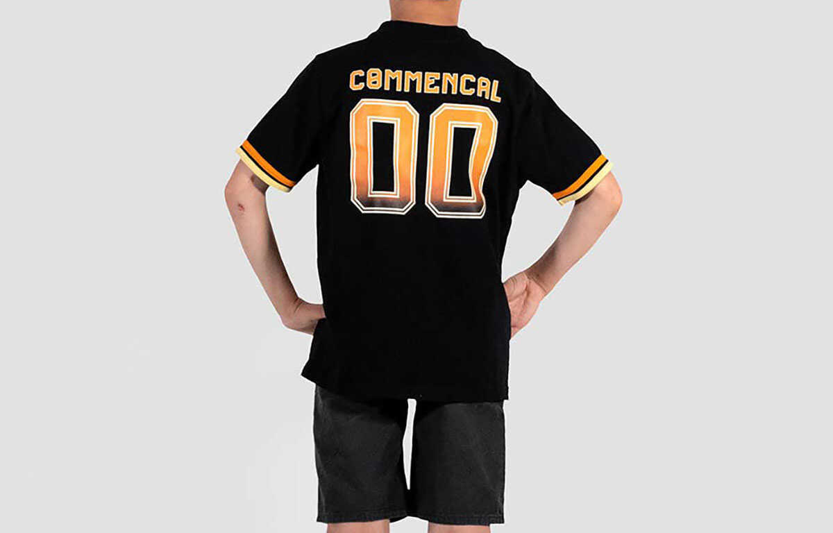 COMMENCAL KIDS CMNCL DH CLUB LOOSE FIT T-SHIRT BLACK image large number 0