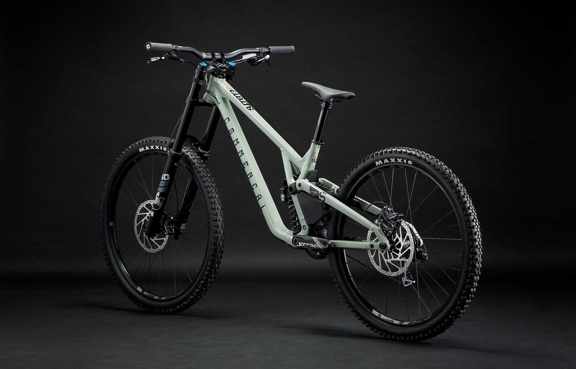 COMMENCAL SUPREME DH V5 ESSENTIAL HERITAGE GREEN image large number 2