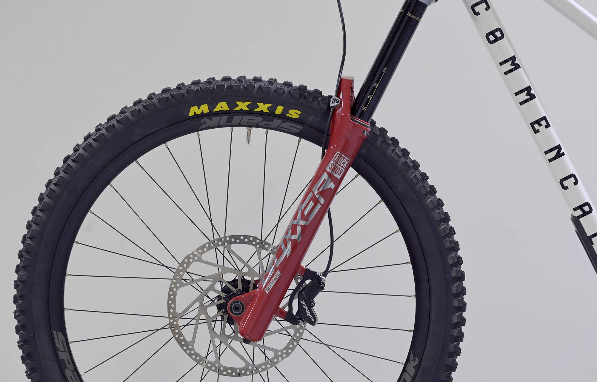 COMMENCAL SUPREME DH V5 XS PURE WHITE - (23170900) image large number 4