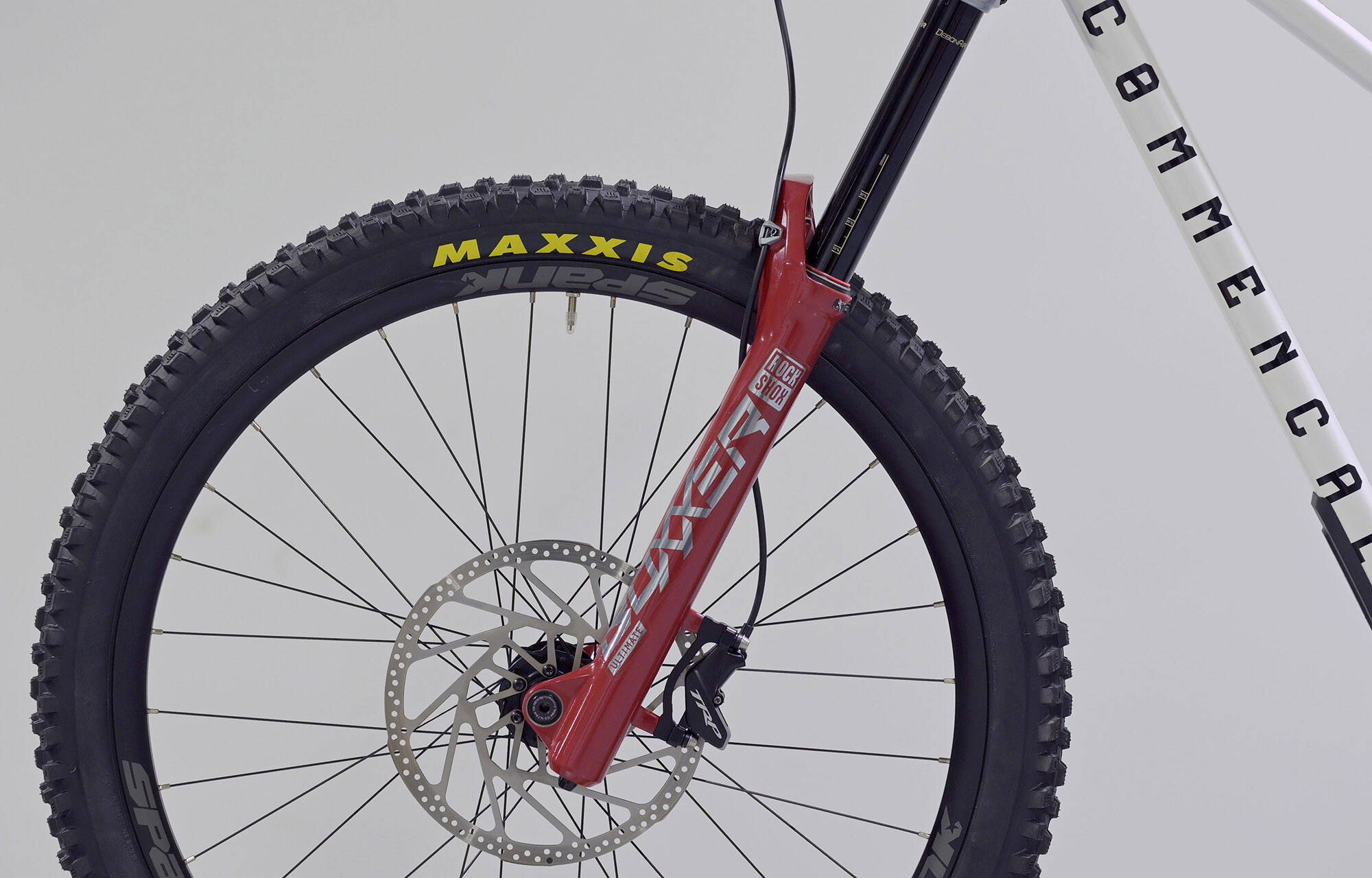 COMMENCAL SUPREME DH V5 XS PURE WHITE - (23170900) image large number 4