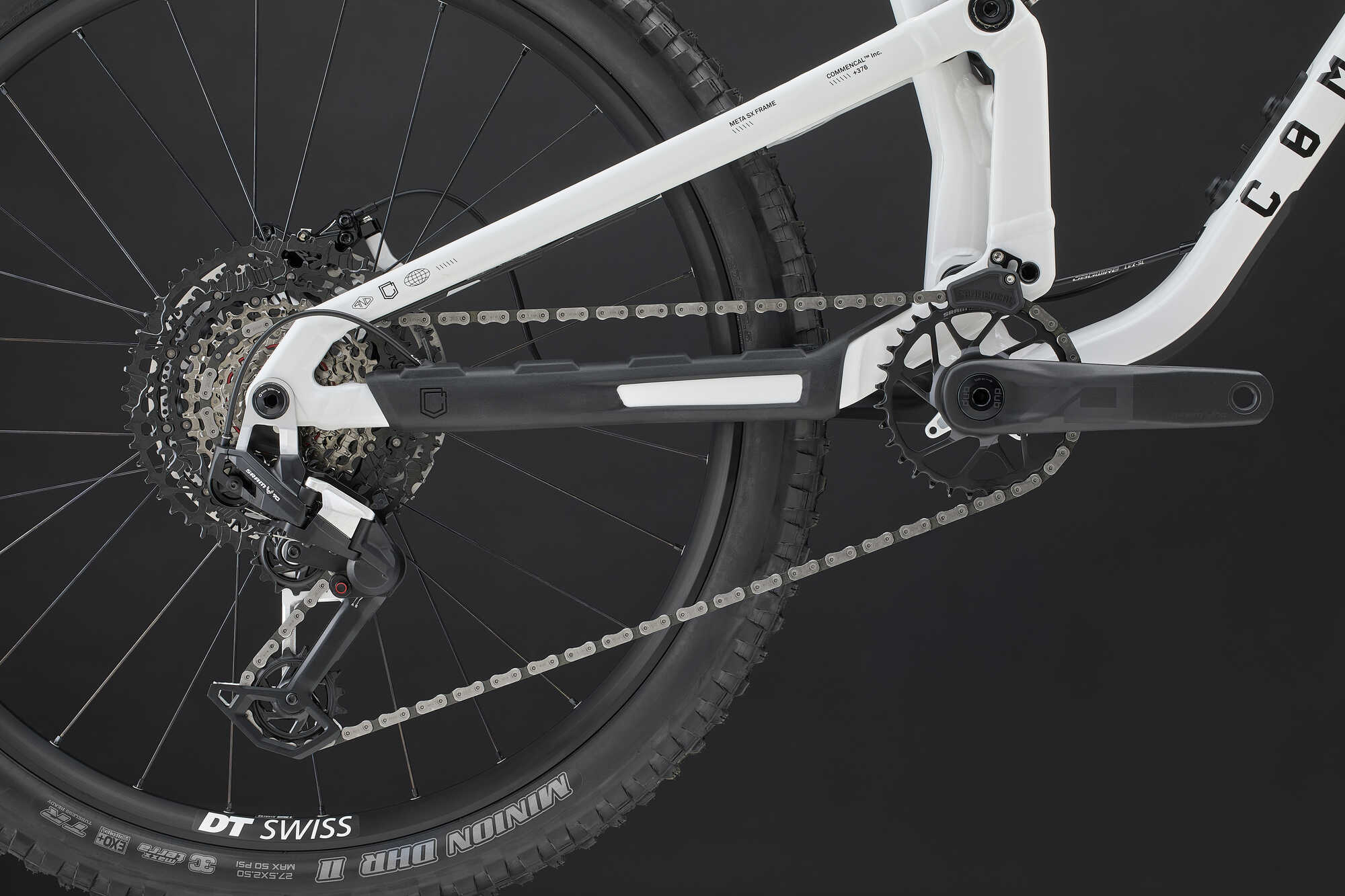 COMMENCAL META SX V5 ESSENTIAL PURE WHITE 2027 image large number 5
