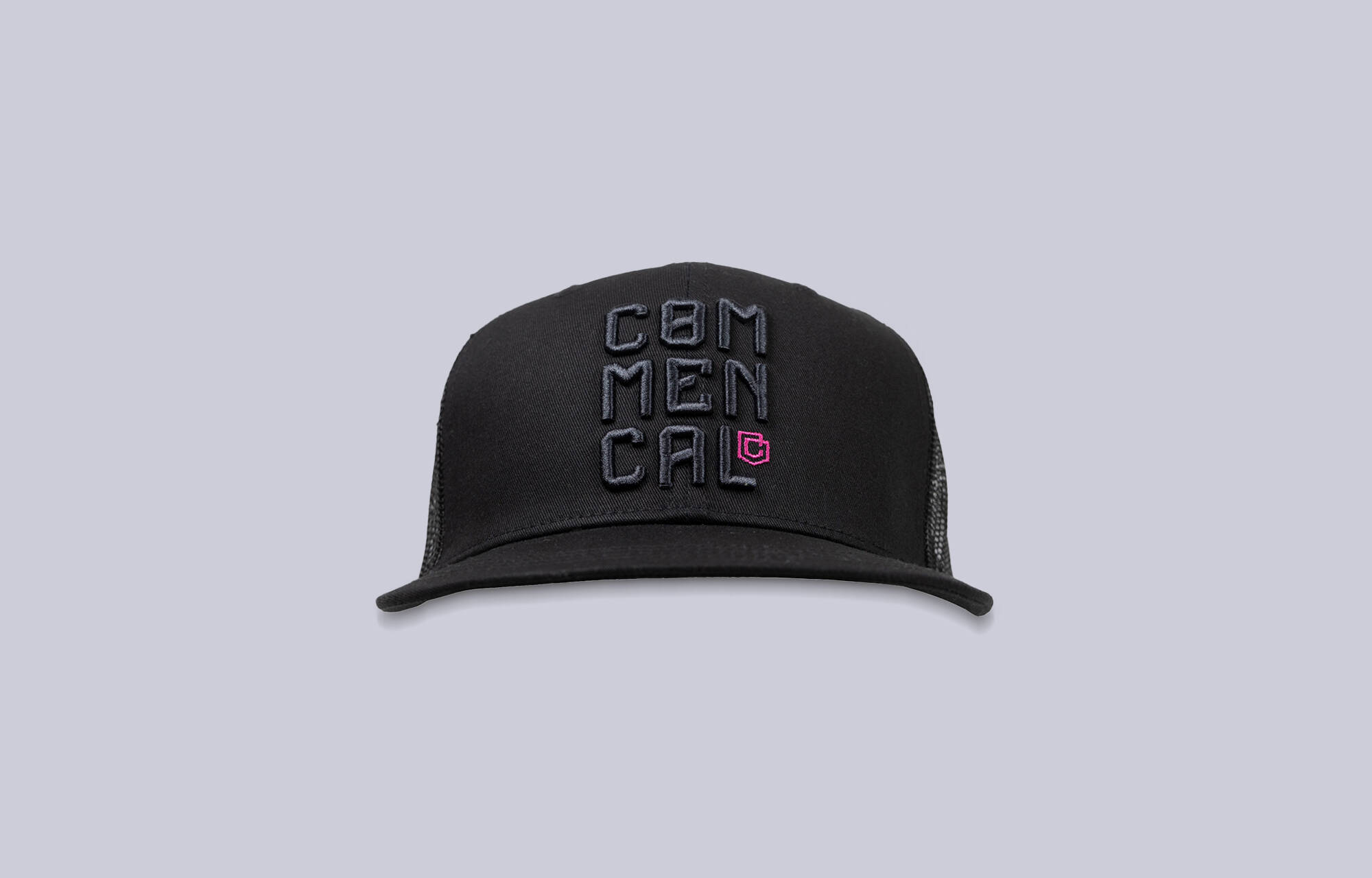 KIDS TRUCKER CAP CORPORATE BLACK image cover number 0