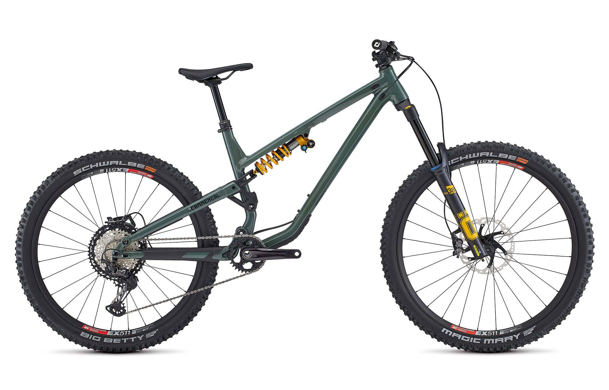 COMMENCAL META SX V4 OHLINS EDITION KESWICK GREEN image cover number 0
