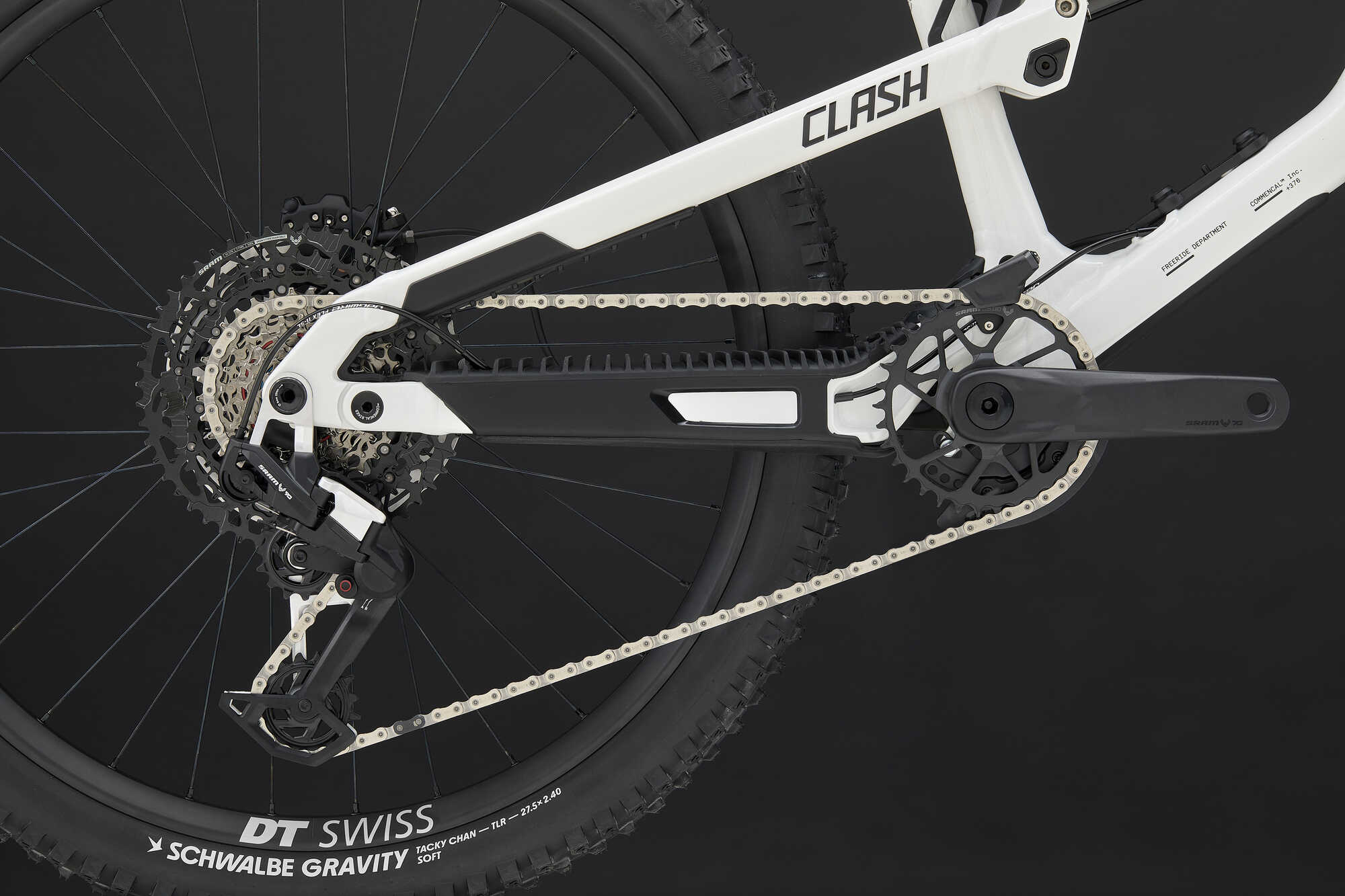 COMMENCAL CLASH V3 ROCKSHOX PURE WHITE 2027 image large number 5