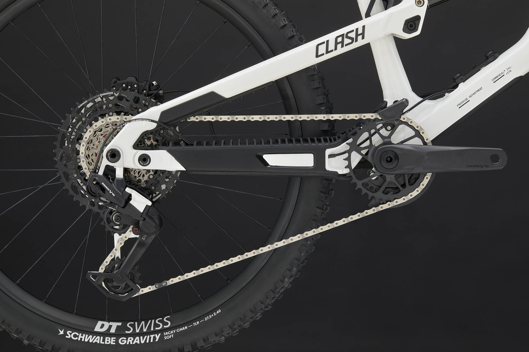 COMMENCAL CLASH V3 ROCKSHOX PURE WHITE 2027 image large number 5