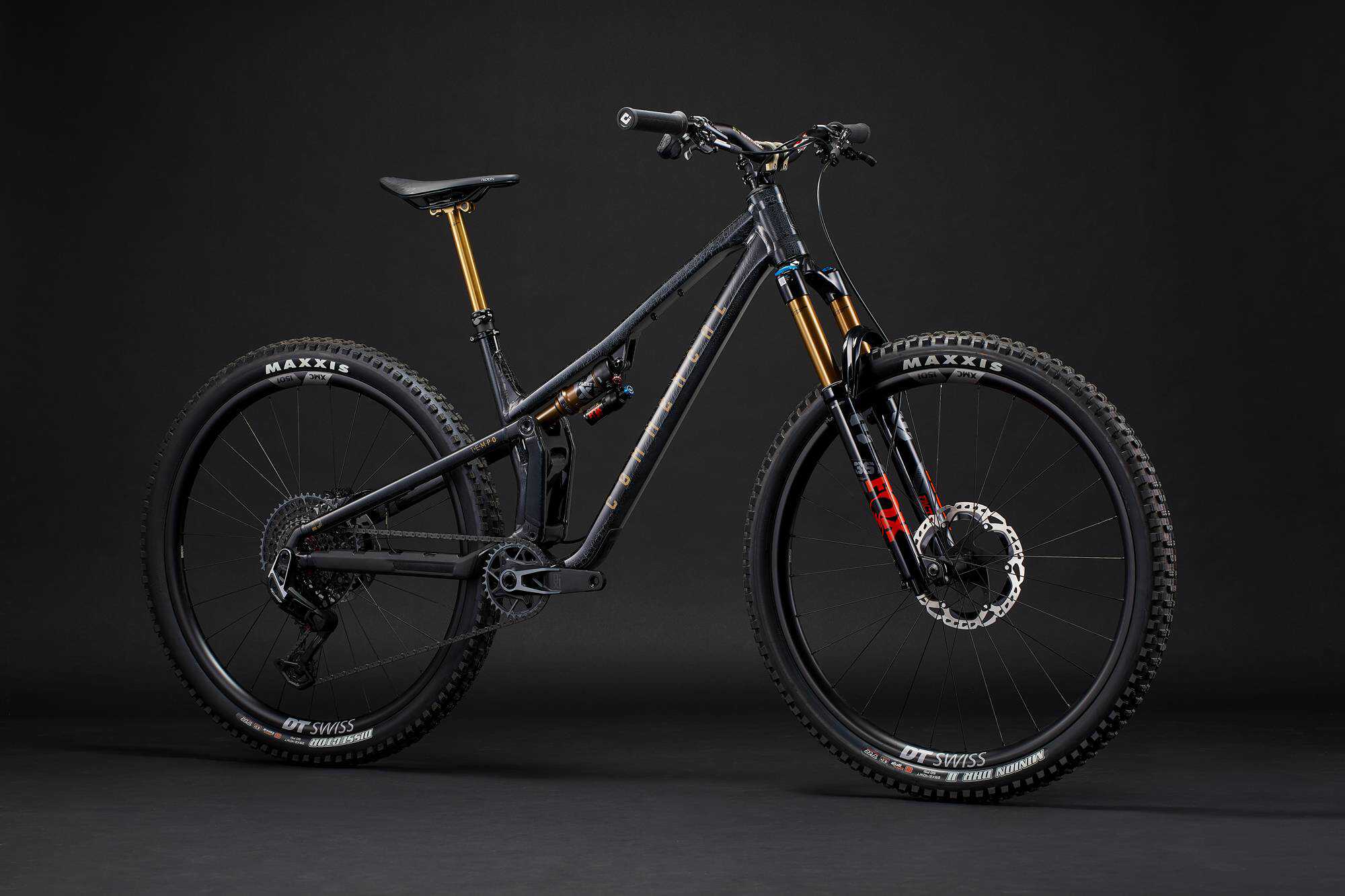COMMENCAL T.E.M.P.O. T-TYPE CRACKLED BLACK image large number 1