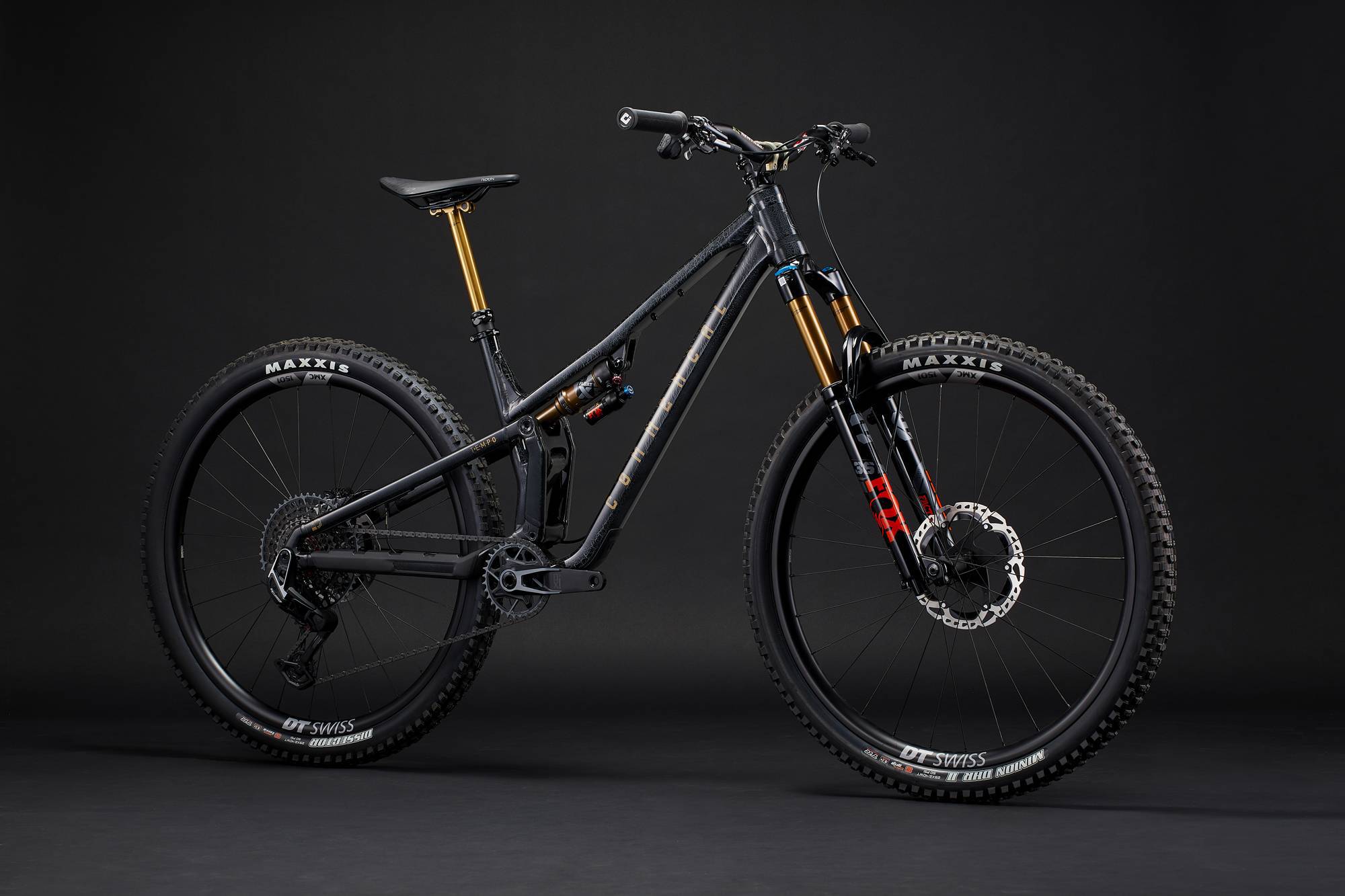 COMMENCAL T.E.M.P.O. T-TYPE CRACKLED BLACK image large number 1