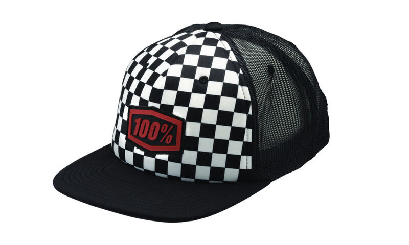 CASQUETTE 100% CHECKERS BLACK