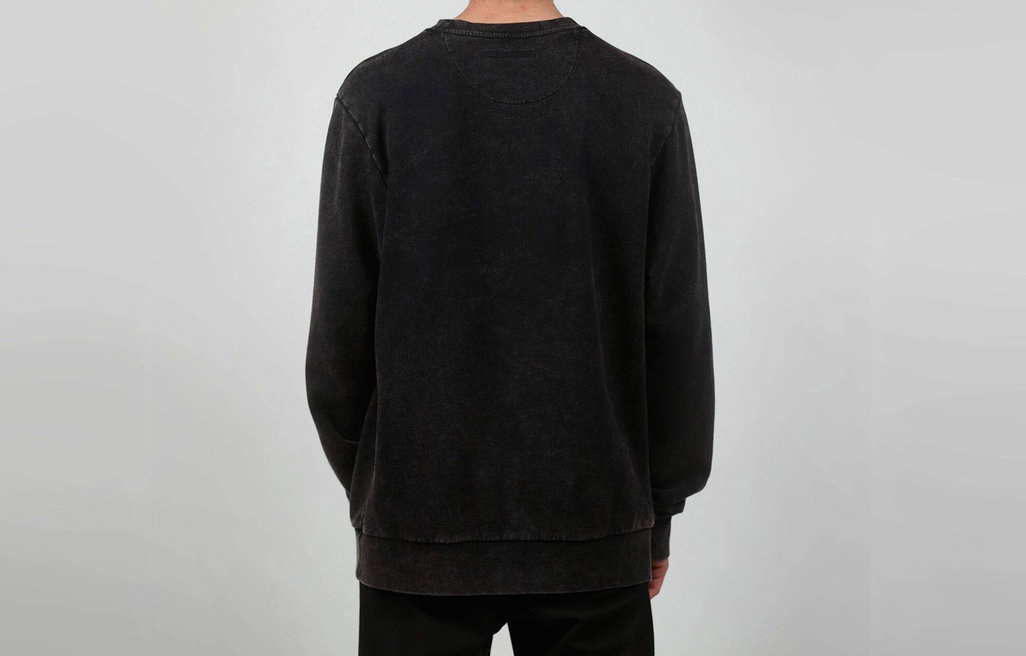 CREWNECK COMMENCAL REGULAR FIT WASHED BLACK image large number 0