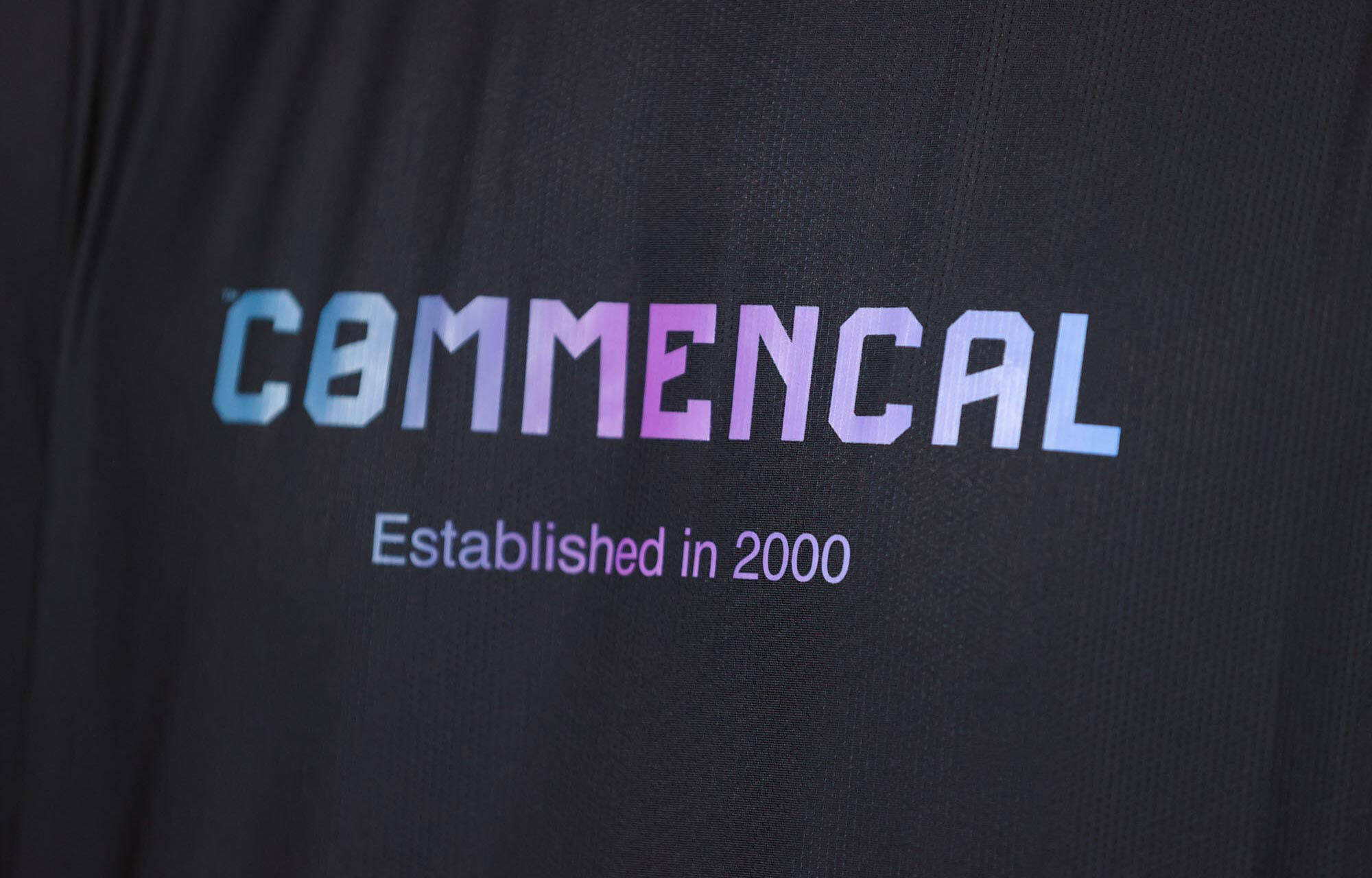 MAILLOT COMMENCAL LIGHTECH MANGA CORTA CORPORATE BLACK image large number 1