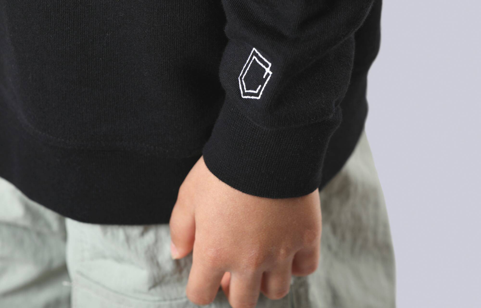 SUDADERA KIDS COMMENCAL BLACK CLASH image large number 2