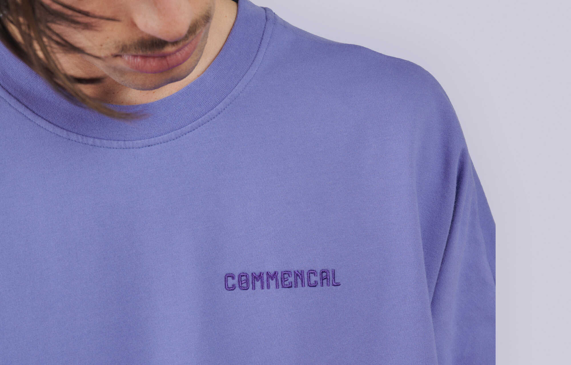 COMMENCAL LOOSE FIT T-SHIRT NEO PURPLE image large number 4