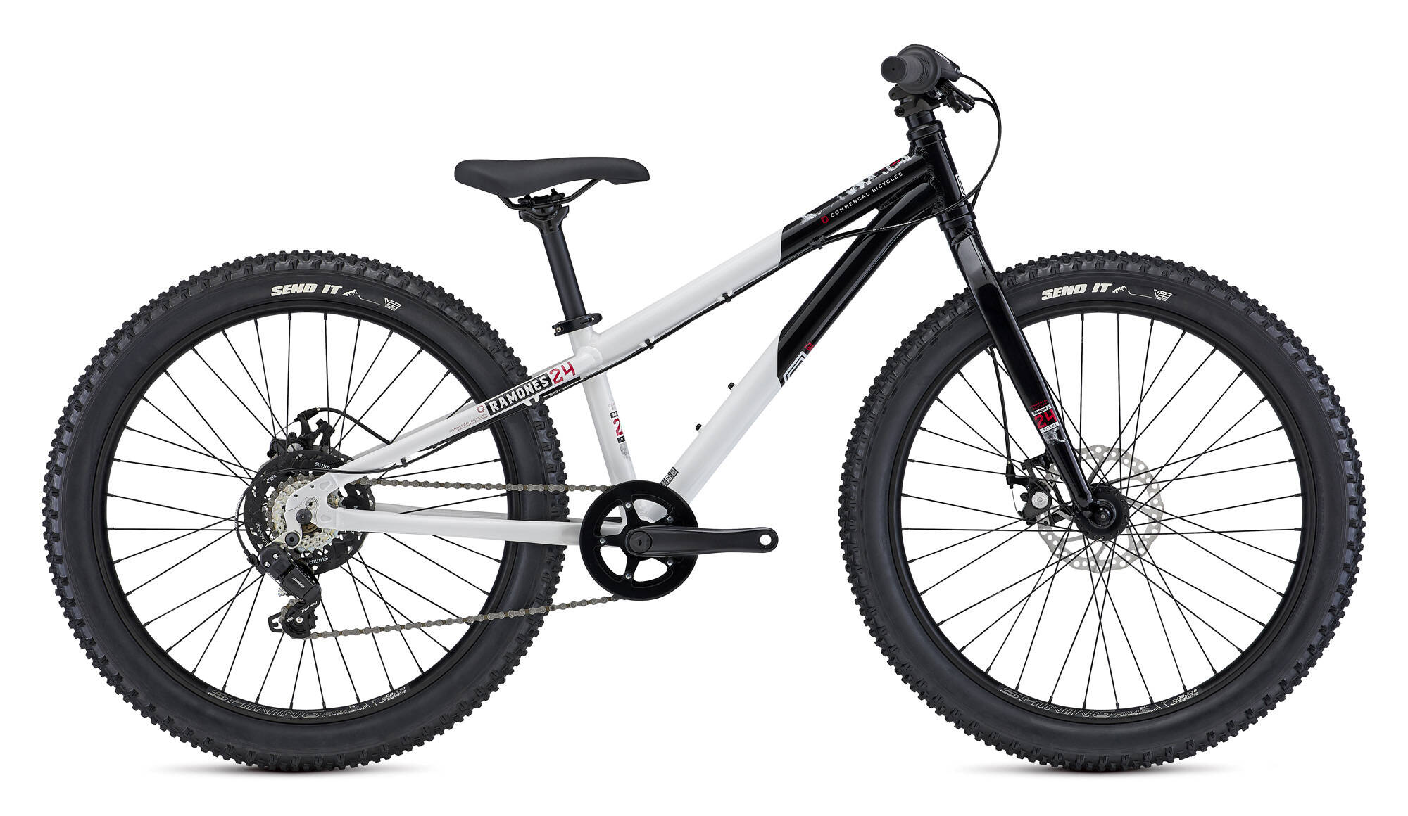 COMMENCAL RAMONES 24 BLACK & WHITE image cover number 0