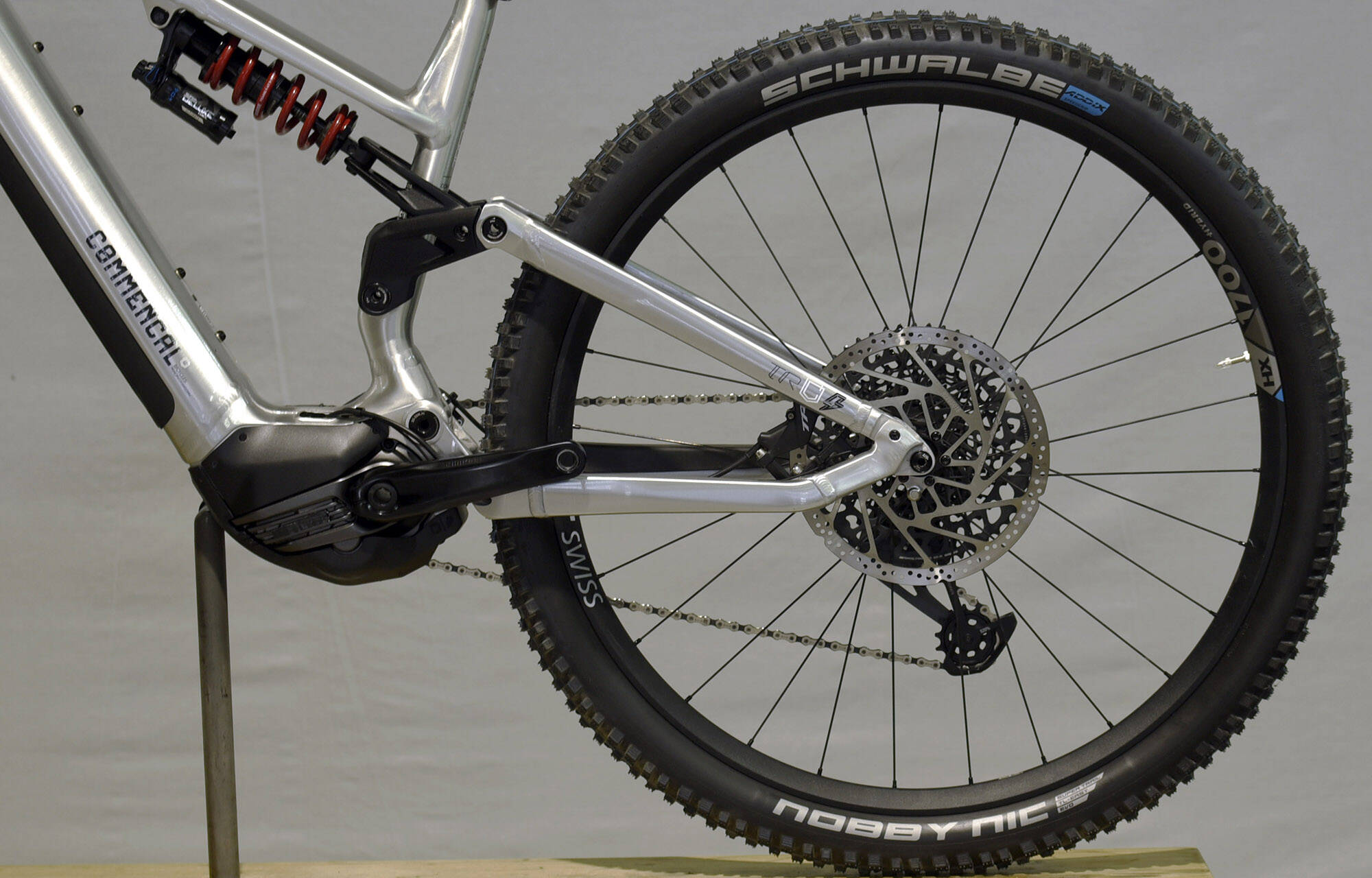 COMMENCAL META POWER TR SHIMANO RACE BRUSHED - L (22180303) 127km image large number 4