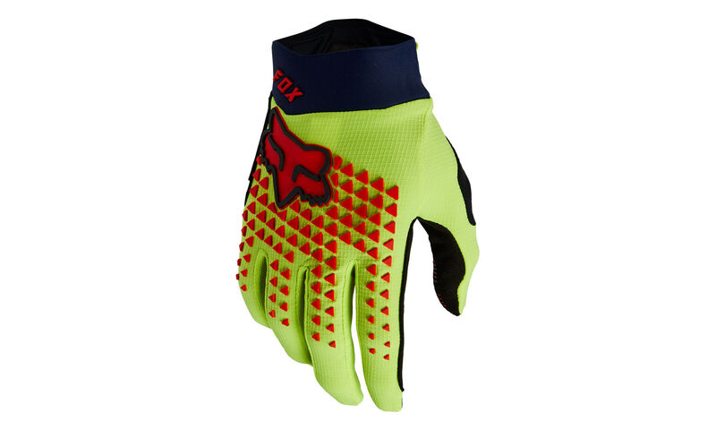 GUANTES FOX KIDS DEFEND FLUO YELLOW