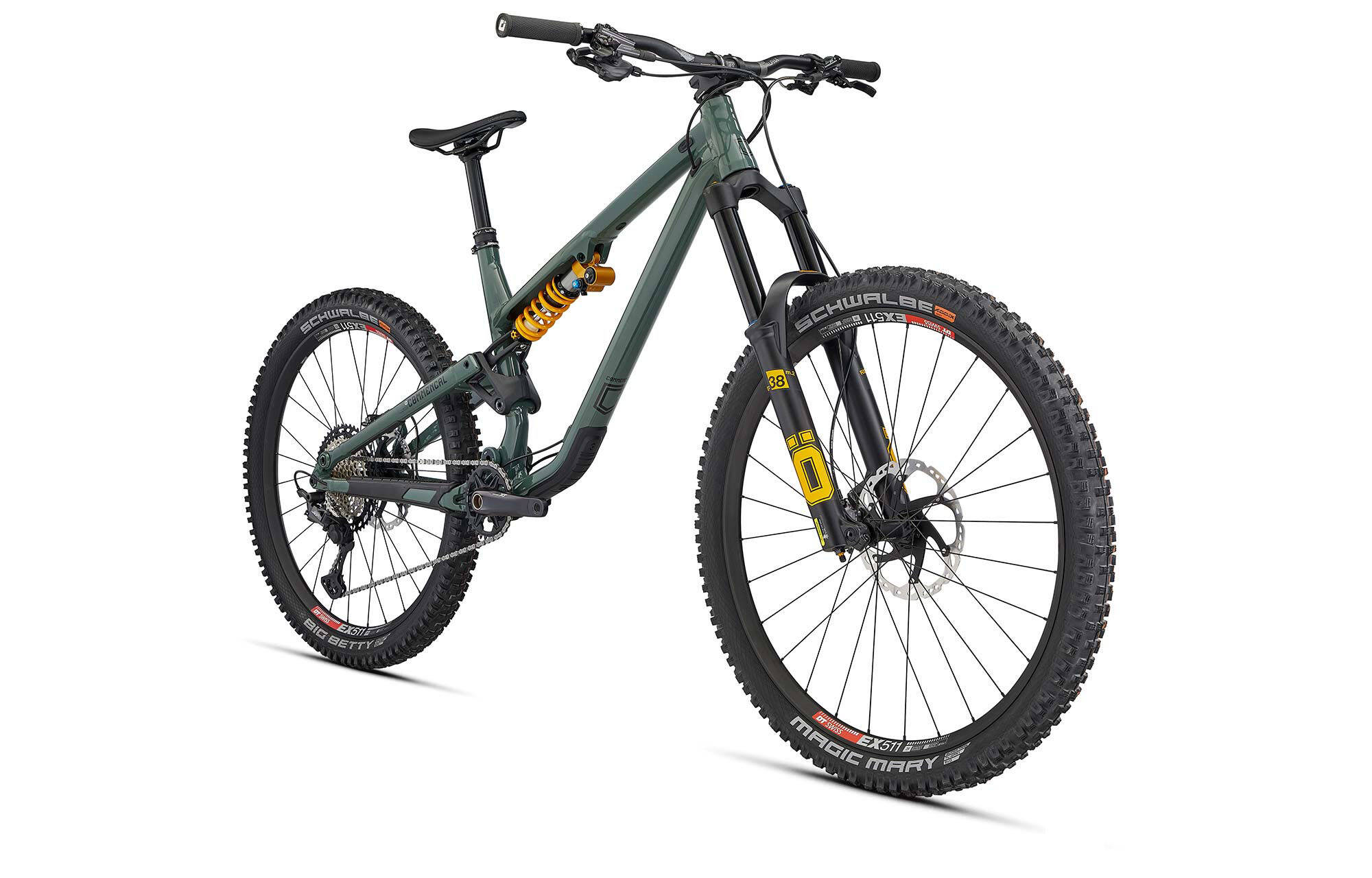 COMMENCAL META SX V4 OHLINS EDITION KESWICK GREEN image large number 0