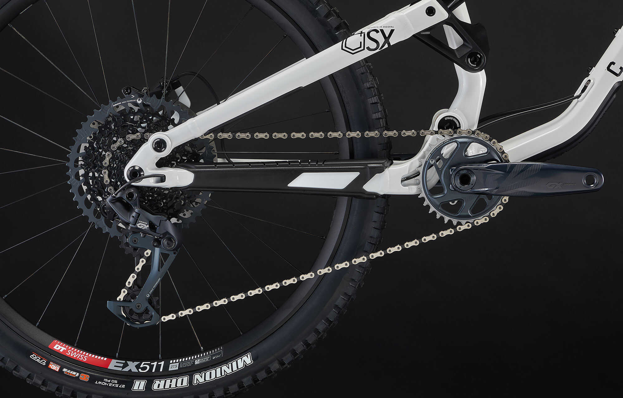 COMMENCAL META SX V4 RACE PURE WHITE image large number 5