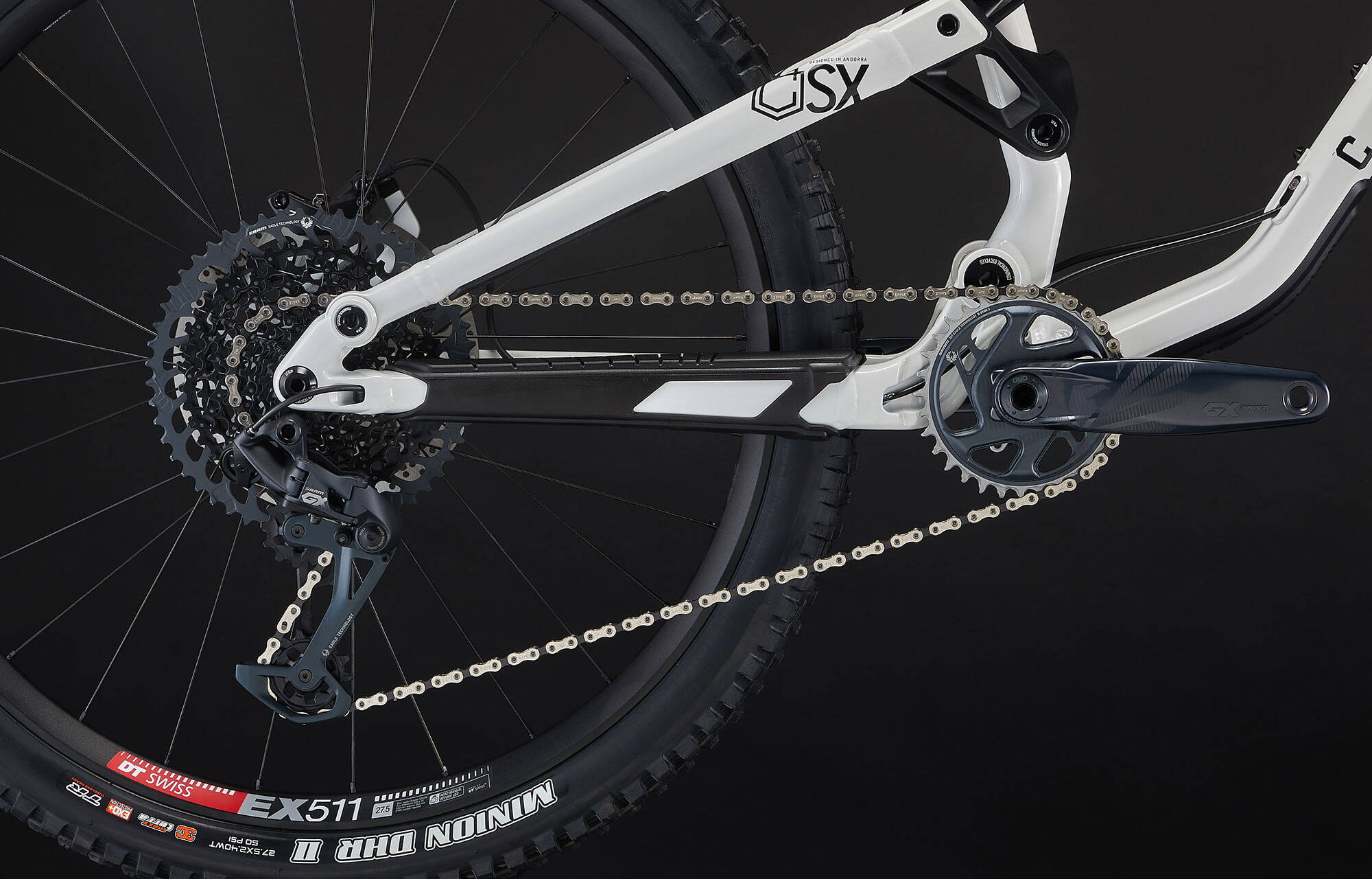 COMMENCAL META SX V4 RACE PURE WHITE image large number 5