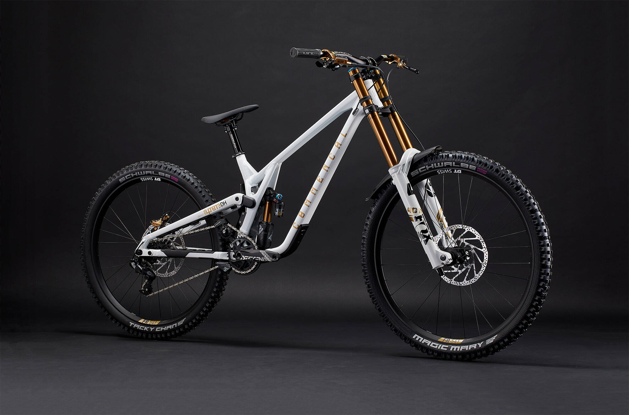 COMMENCAL SUPREME DH V5 SIGNATURE LTD PURE WHITE 2025 image large number 1