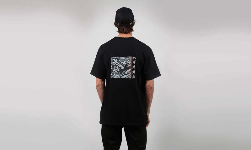 COMMENCAL T-SHIRT OIL SLICK BLACK