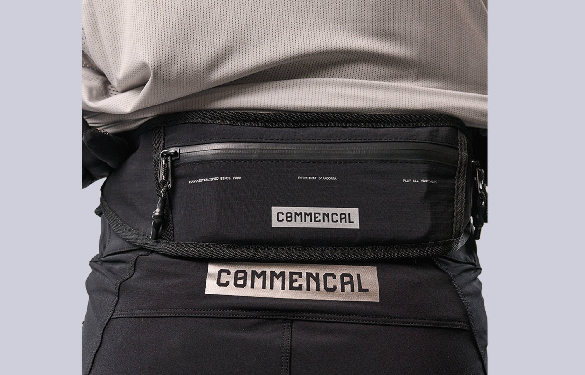 HIP PACK LIGHTECH WATERPROOF COMMENCAL BLACK image large number 6