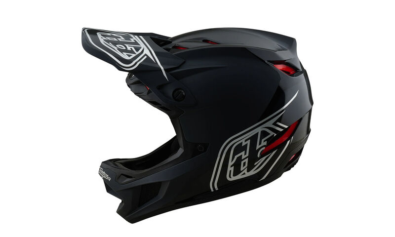 CASCO TROY LEE DESIGNS D4 POLYACRYLITE - SHADOW BLACK