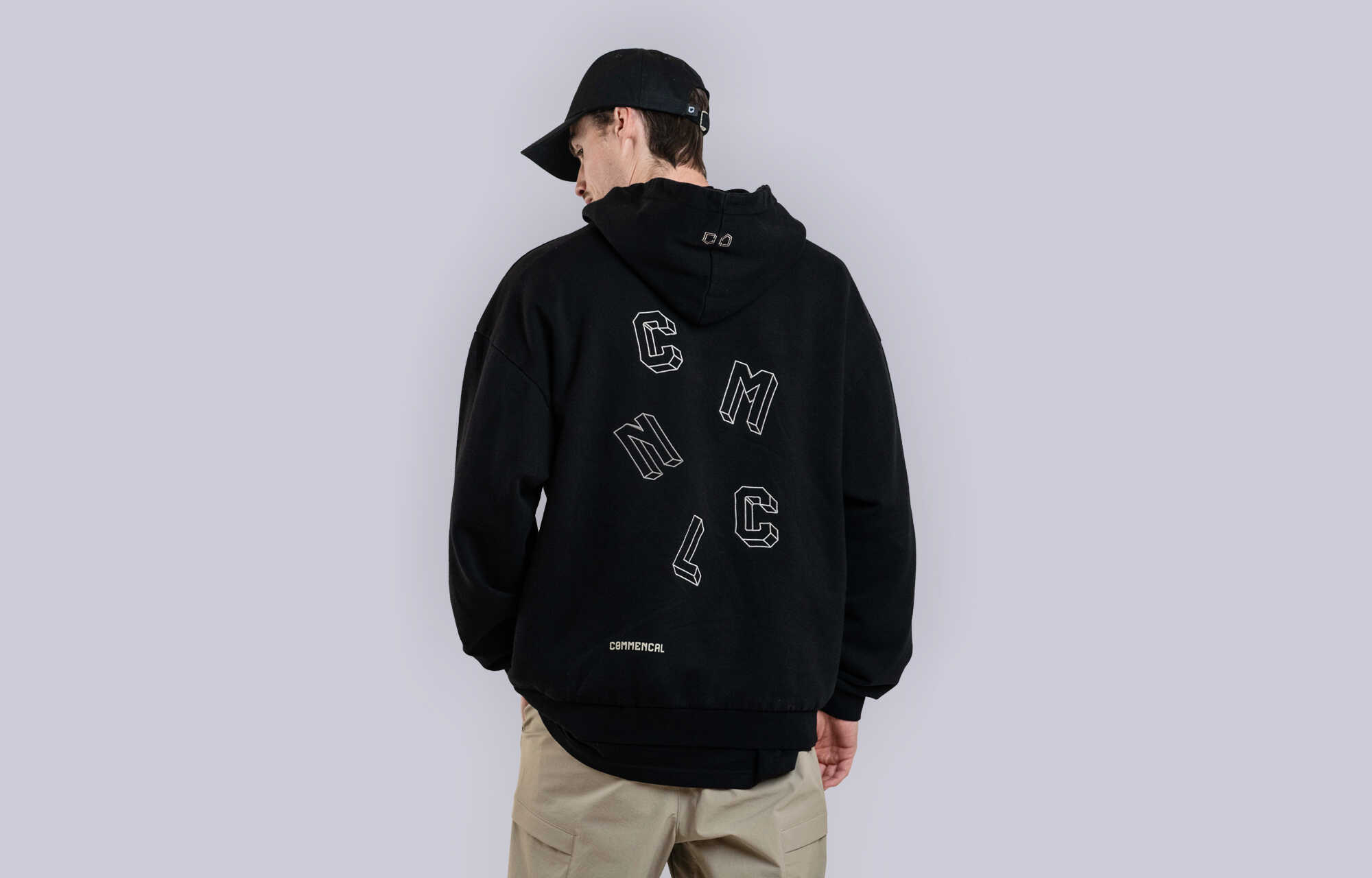 COMMENCAL CMNCL HOODIE BLACK image cover number 0