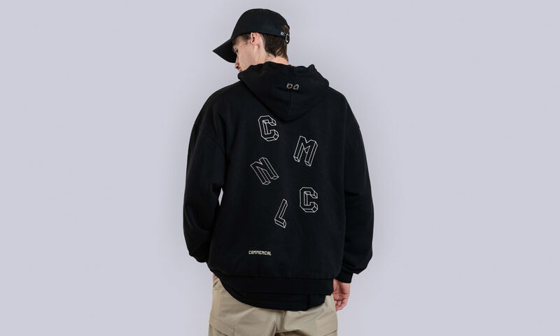 COMMENCAL CMNCL HOODIE BLACK