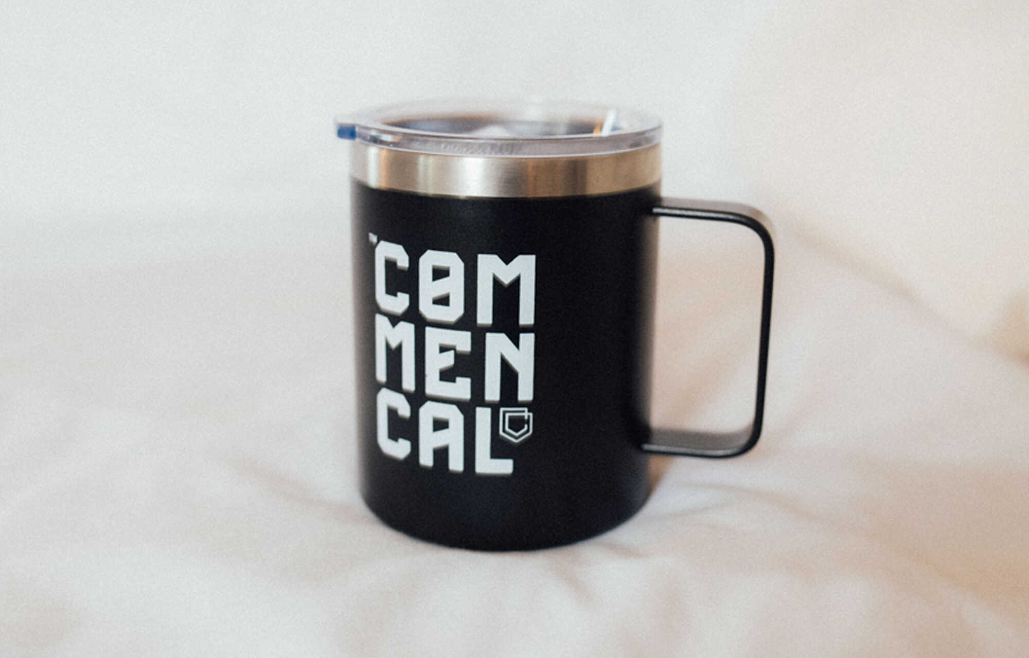 TAZZA TERMICA COMMENCAL BLACK image large number 1