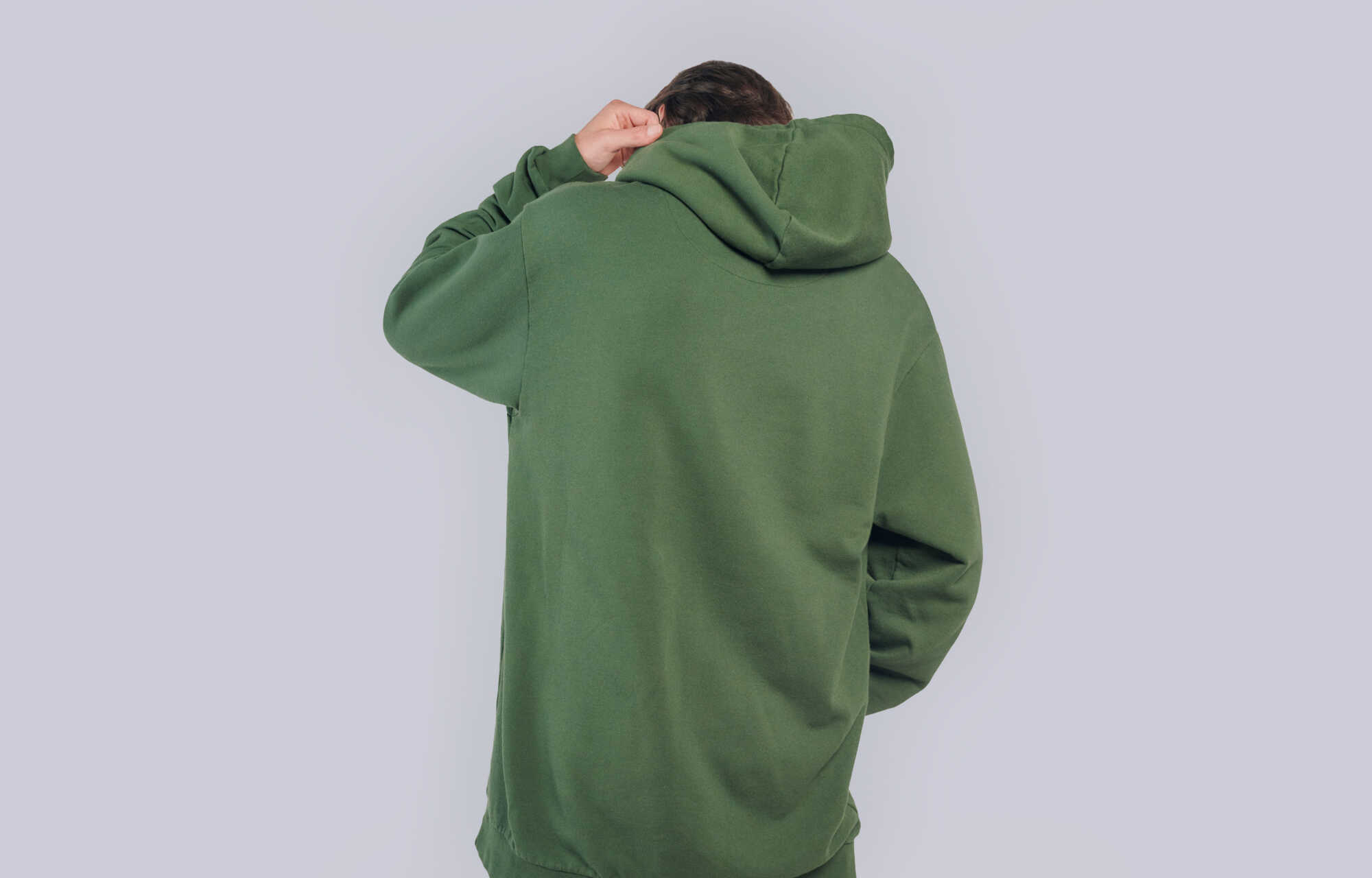 HOODIE COMMENCAL CORPORATE DARK GREEN image large number 0