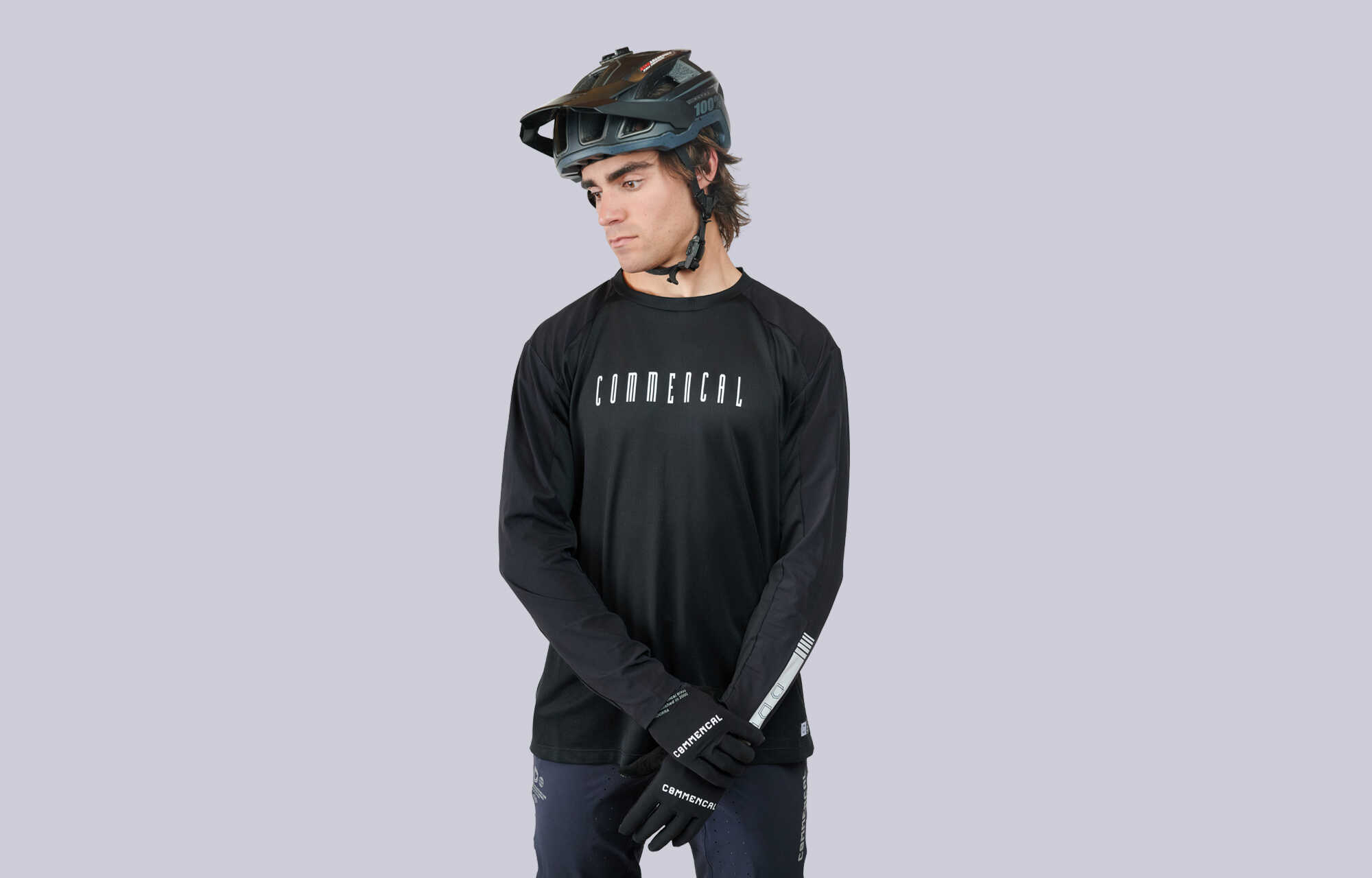 COMMENCAL LANGARM TRIKOT HARDTECH ESSENTIAL BLACK image cover number 0