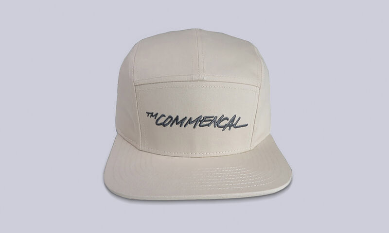 CASQUETTE COMMENCAL FIVE PANELS OFF-WHITE