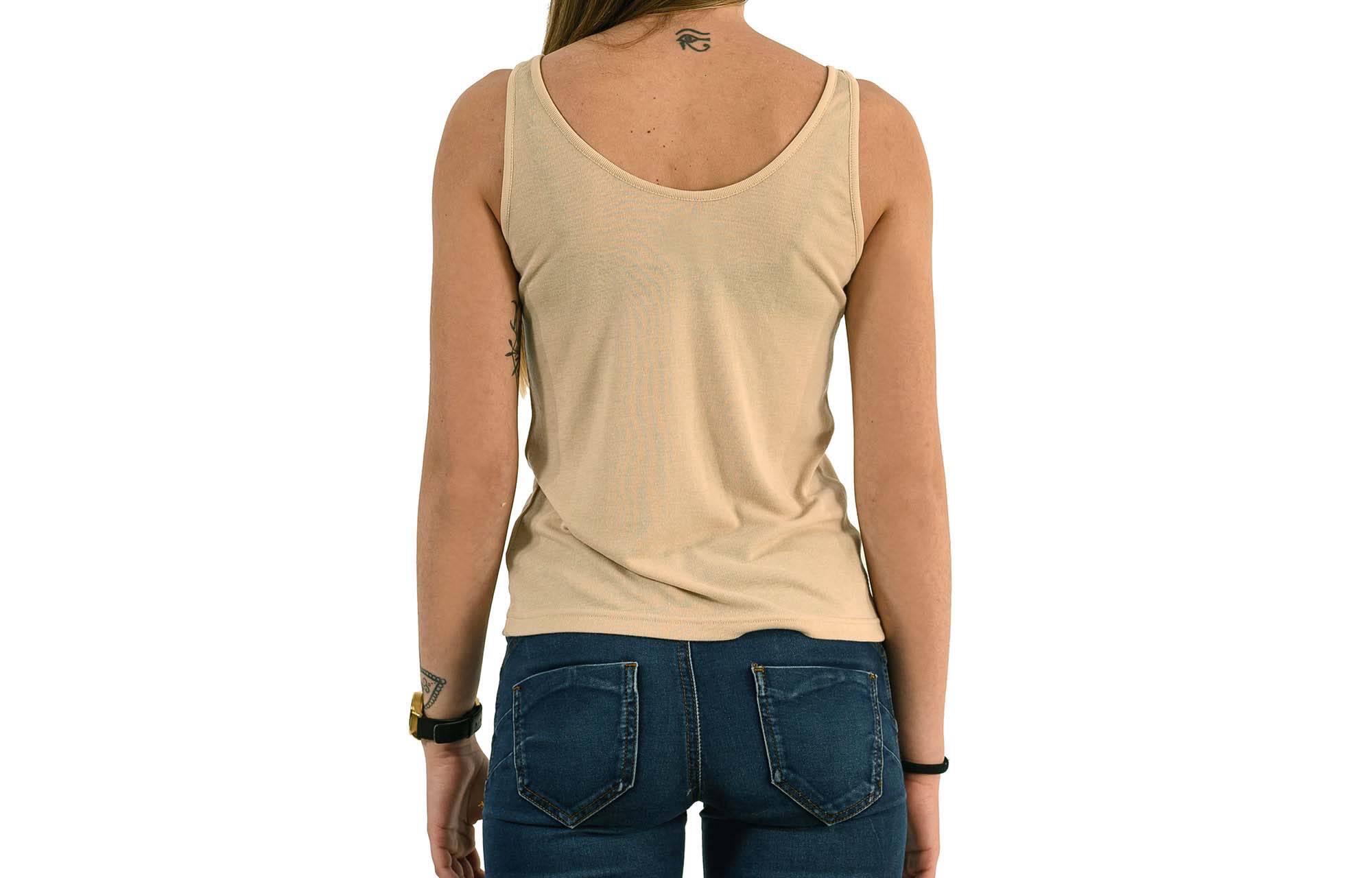 TANK TOP COMMENCAL WOMEN OFF-WHITE image large number 0