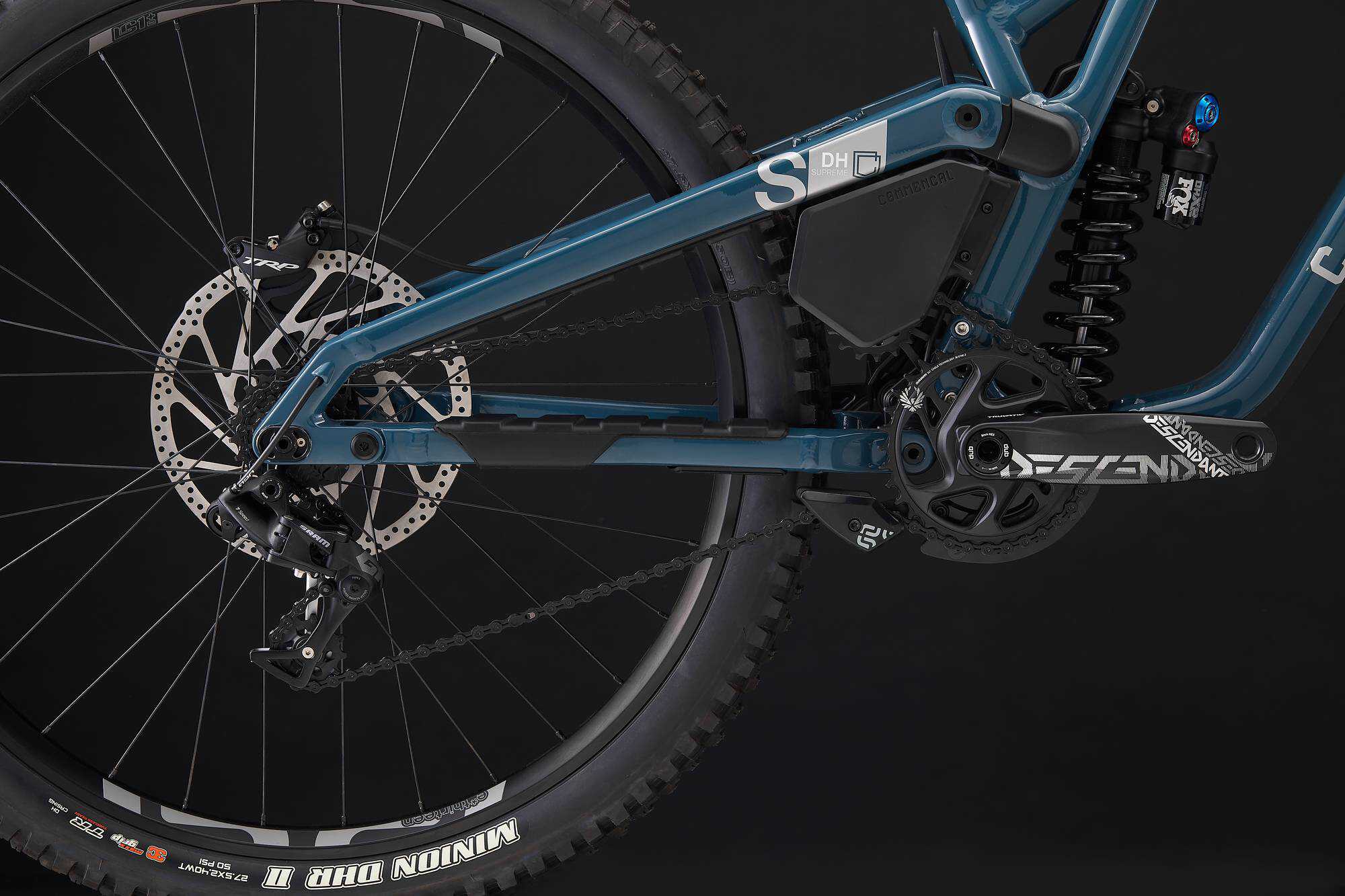 COMMENCAL SUPREME DH V5 ESSENTIAL AQUA BLUE image large number 5