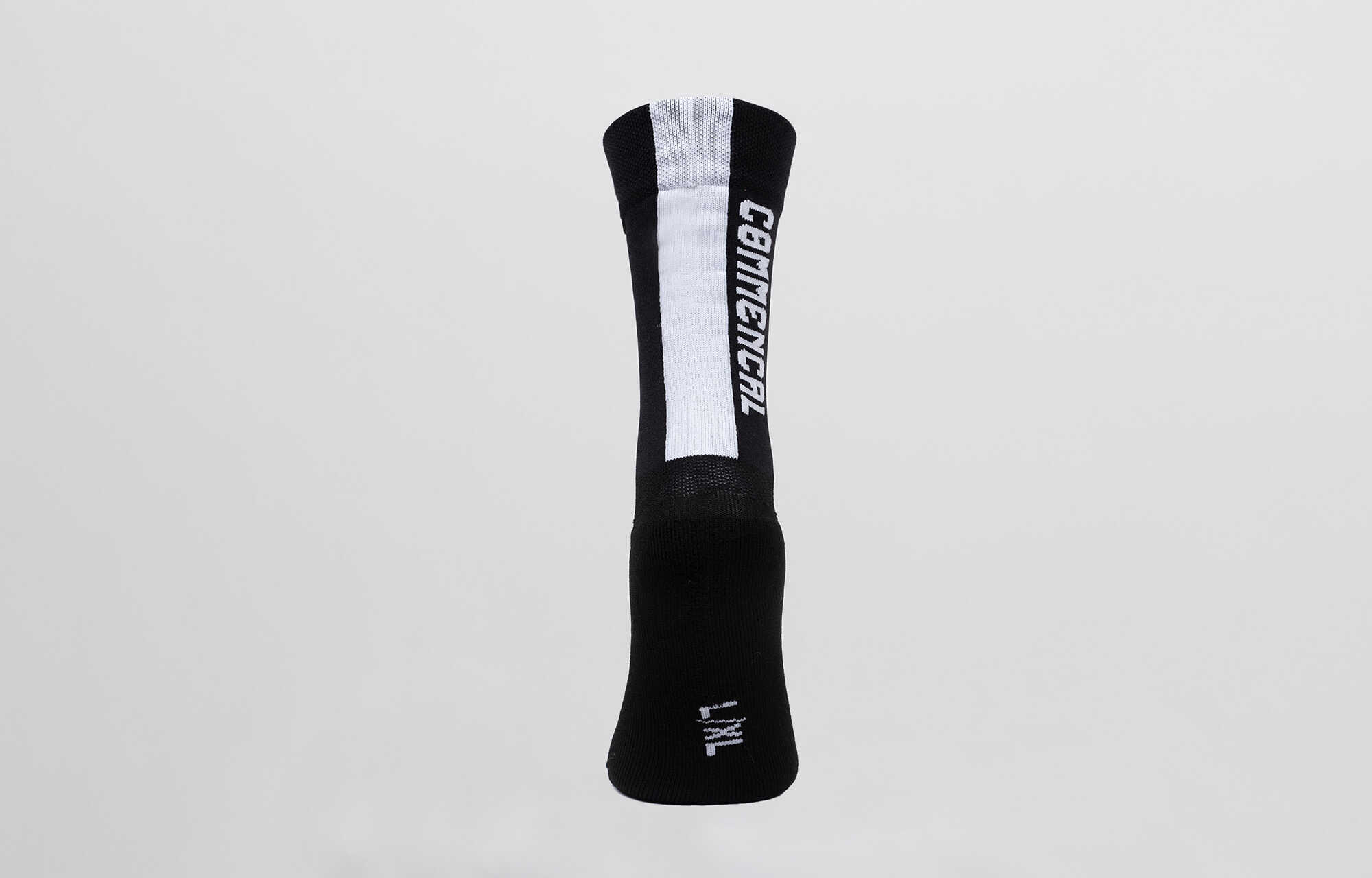 COMMENCAL SPORTSOCKEN STRIPE BLACK image large number 0