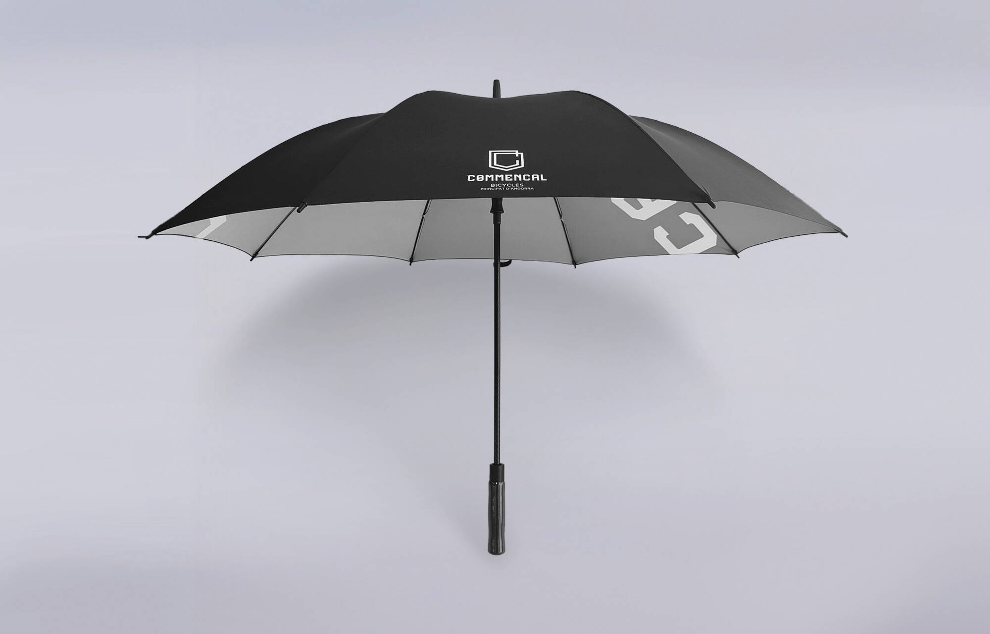 PARAGUAS COMMENCAL CORPORATE BLACK image large number 1