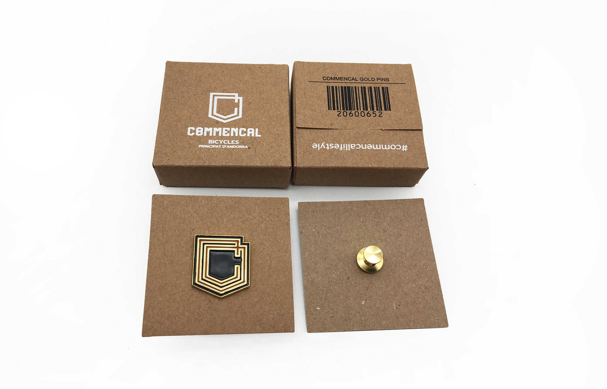 PINS COMMENCAL GOLD image large number 0