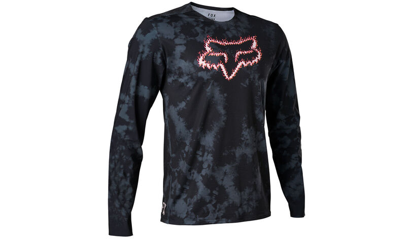 MAGLIA MANICHE LUNGHE FOX FLEXAIR TS57 BLACK
