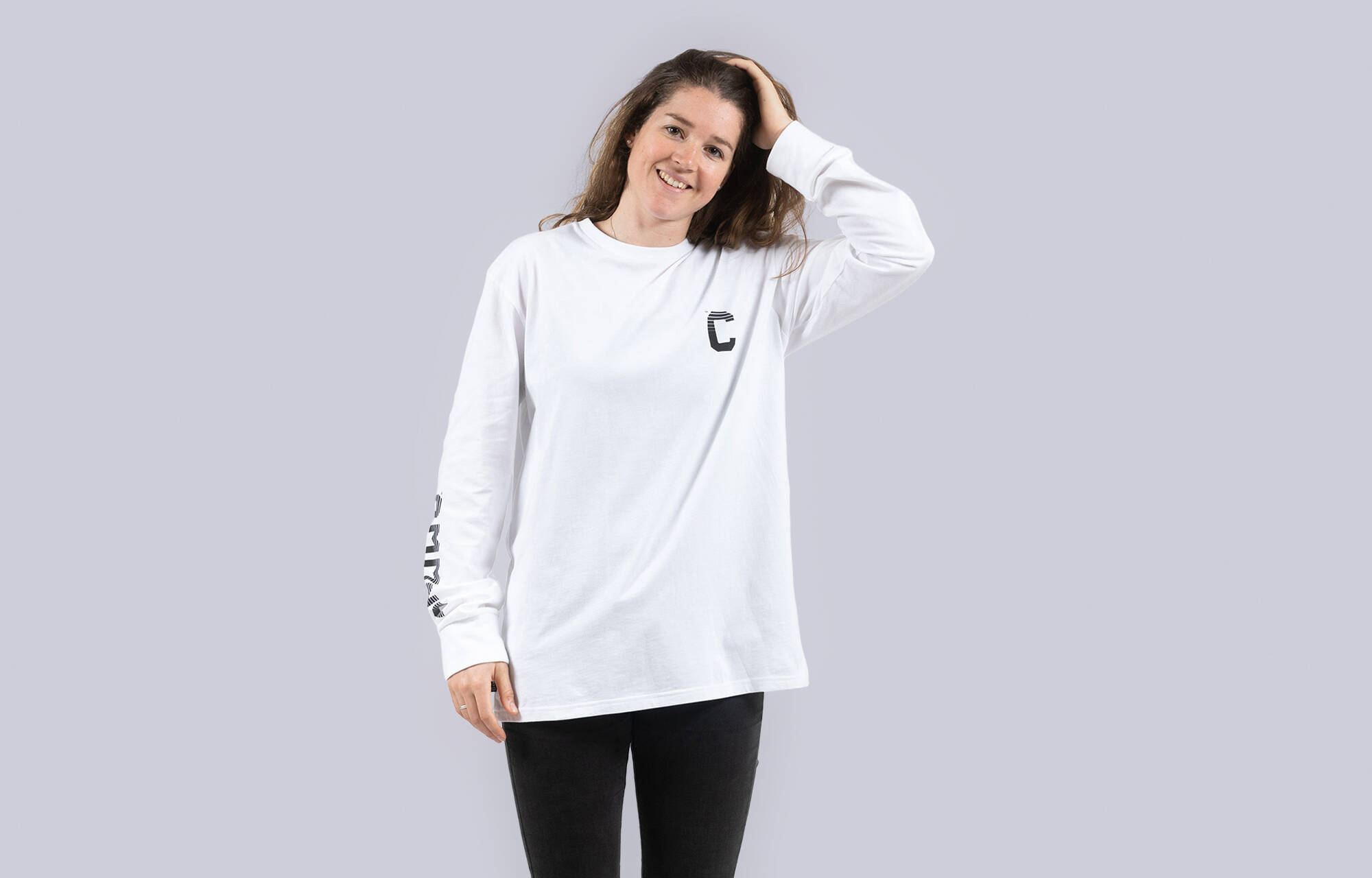 CAMISETA COMMENCAL MANGA LARGA CMMNCL WHITE image large number 2