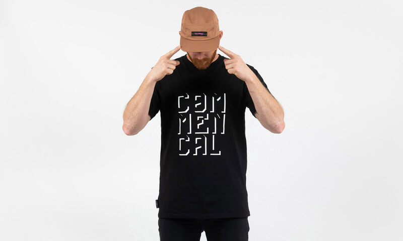 CAMISETA COMMENCAL GRAPHIC BLACK