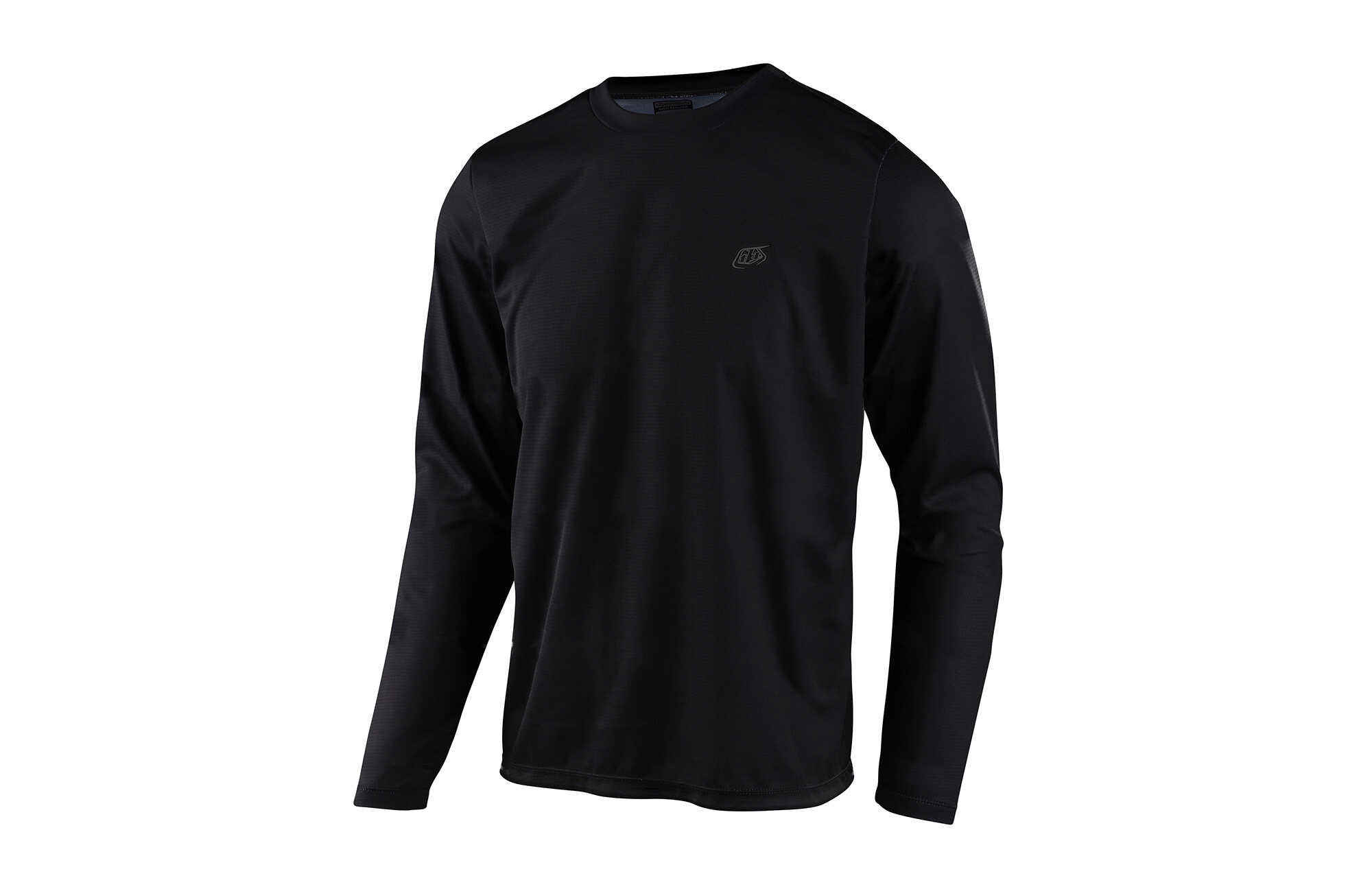 TROY LEE DESIGNS FLOWLINE LONG SLEEVE JERSEY - BLACK image cover number 0