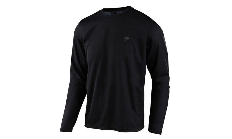 MAGLIA A MANICHE LUNGHE TROY LEE DESIGNS FLOWLINE - BLACK