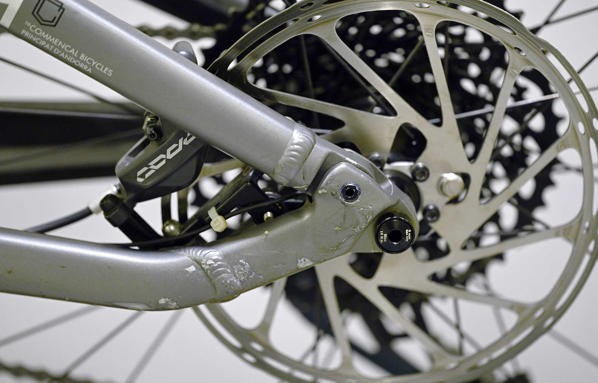 COMMENCAL META POWER SX SHIMANO RACE MATTE GRAPHITE - L (21180503) 3200 km image large number 16