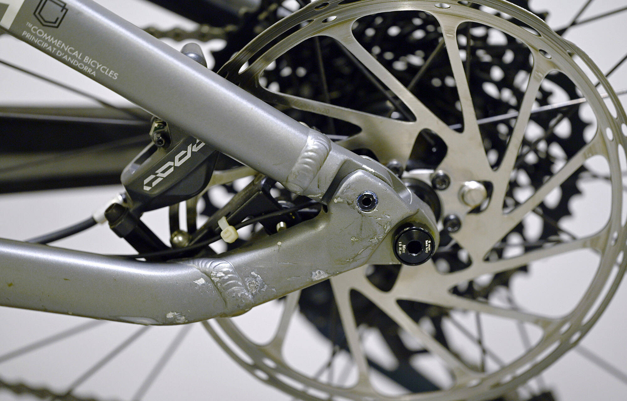 COMMENCAL META POWER SX SHIMANO RACE MATTE GRAPHITE - L (21180503) 3200 km image large number 16