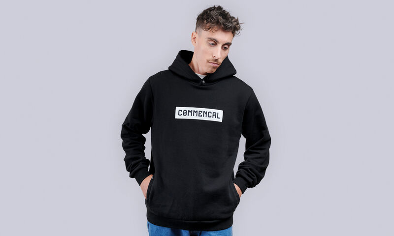 HOODIE COMMENCAL CORPORATE BLACK